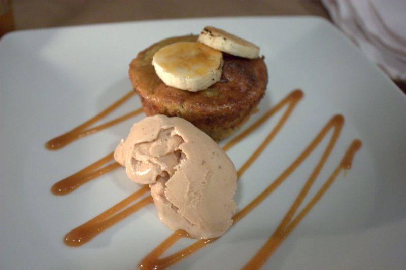 Choptank banana bread pudding