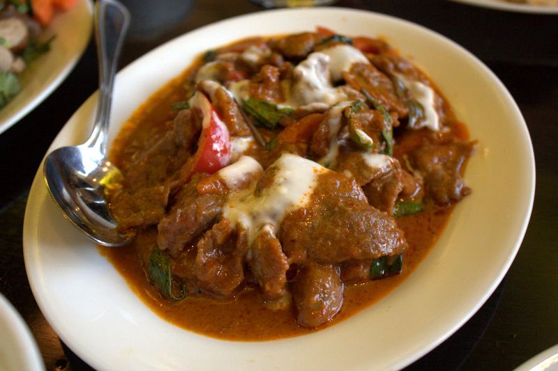 Sripraphai penang curry