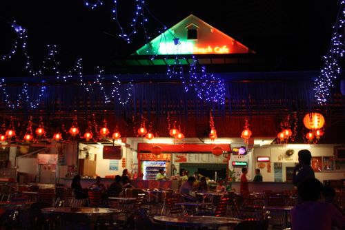 Northam beach cafe tables