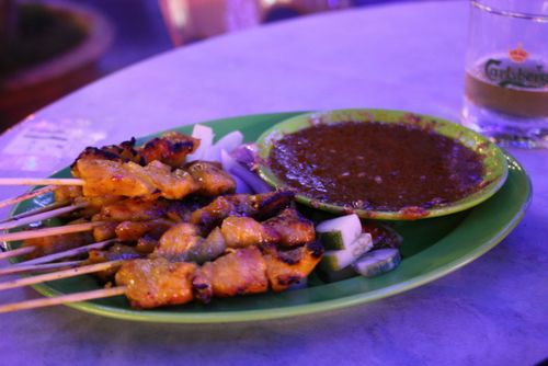 Northam beach satay