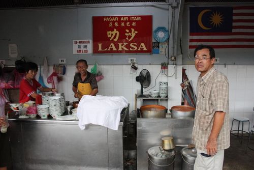 Air itam laksa stand