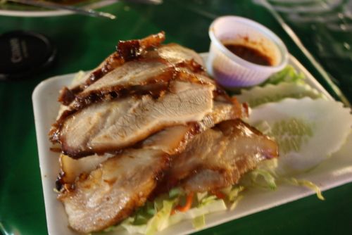 Suan lum grilled pork