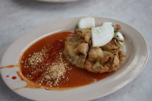 New world park shrimp fritter