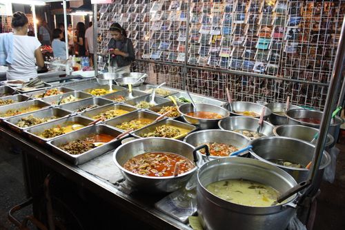 Hua hin night market curries