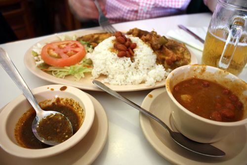 El jibarito ribs in plaintain sauce