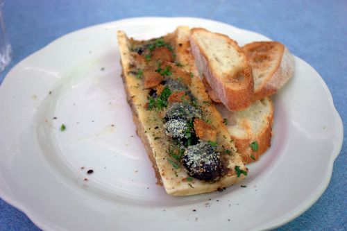 M wells escargot & bone marrow