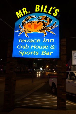 Mr. bill's terrace inn sign