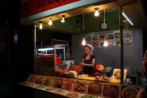 Suan lum som tam stall