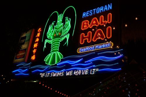 Bali hai sign