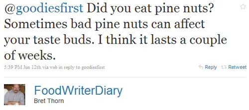 Pine nut diagnosis