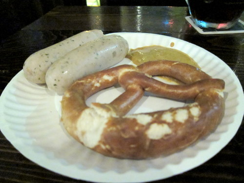 Der schwarze kölner weisswurst