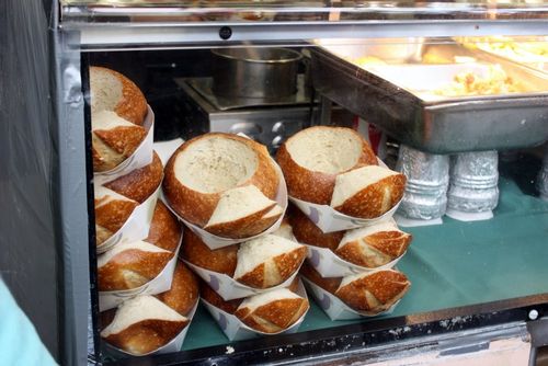 Fishermen's wharf bread bowls