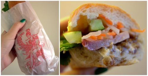 Me & my egg roll banh mi