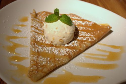 Crepes du nord cloudberry crepe