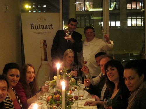 Ruinart group dinner