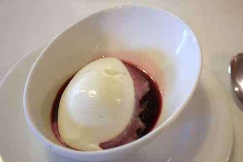 Etxebarri smoked milk ice cream