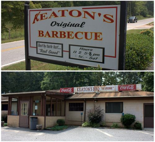 Keaton's bbq signs