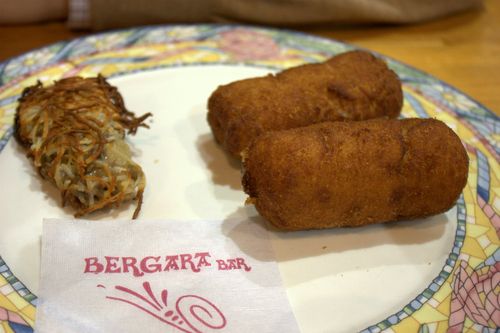 Bergara txalupa & croquetas