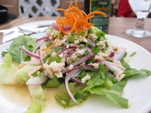 Thai rock chicken larb