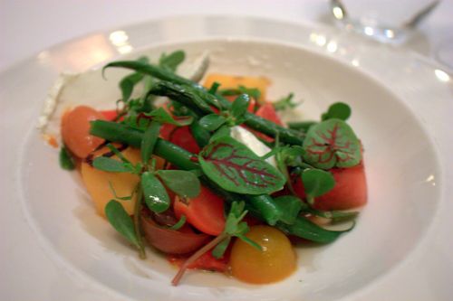 Blue hill stone barns tomatoes & melon