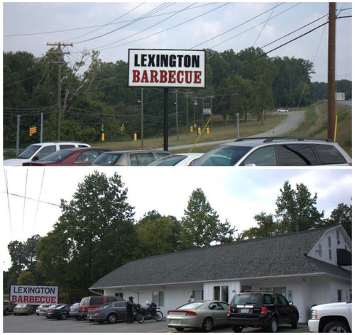 Lexington bbq outside