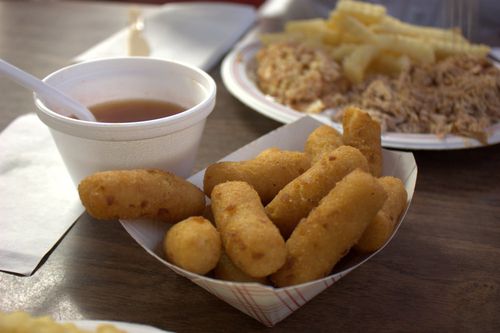 Jimmy's bbq hushpuppies