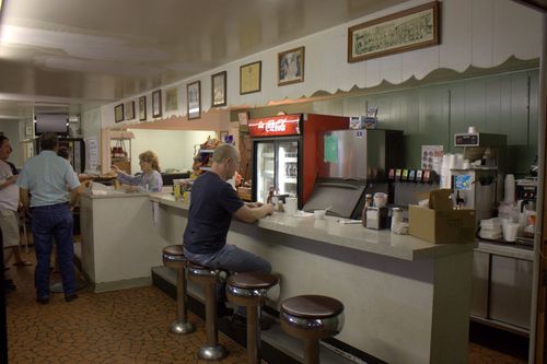 Jimmy's bbq counter