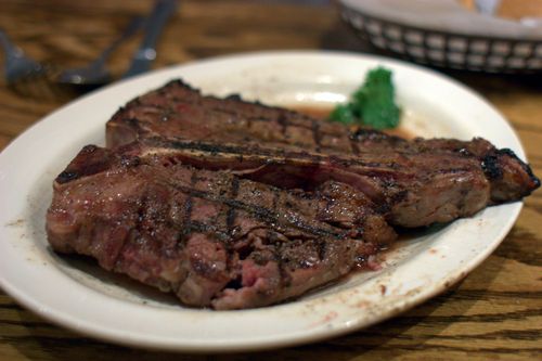 Cattlemen's t-bone steak