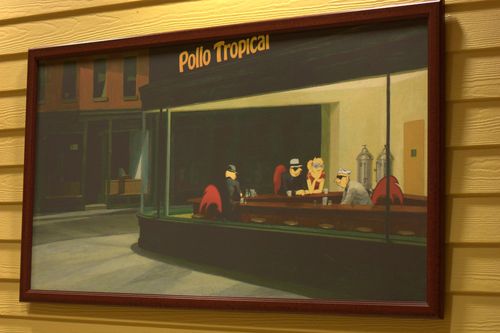 Pollo tropical edward hopper