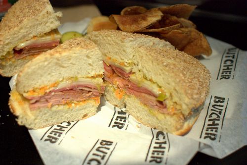 Cochon butcher muffaletta