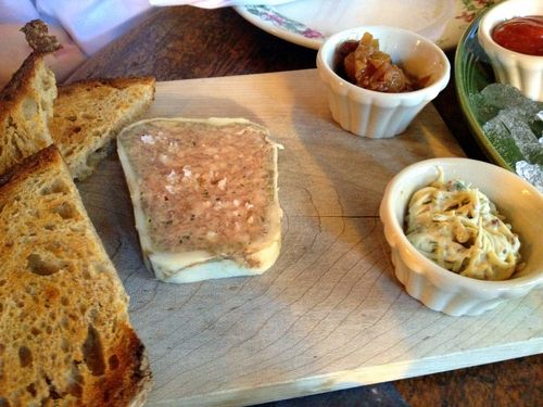 The dandelion berkshire pork pate