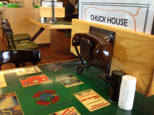 Chuck house call & order