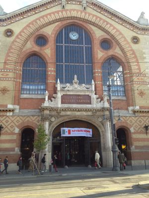 Great market hall facade