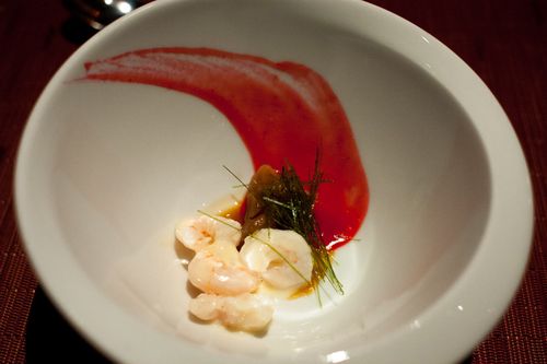 Wd-50 sweet shrimp, 'pine needles,' chestnut, cranberry