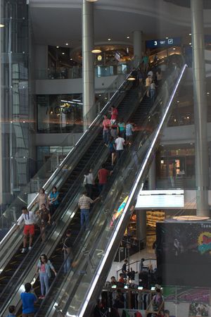 Terminal 21 long escalator