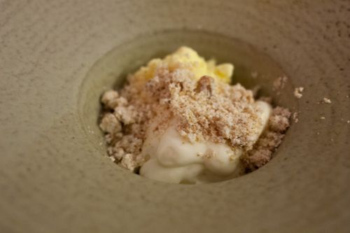 Aska cardamom, brown butter, hazelnut