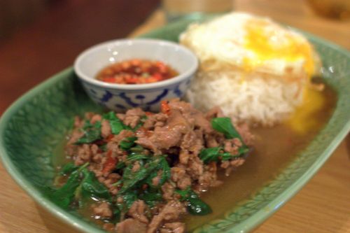 Soul food mahanakorn lamb grapow