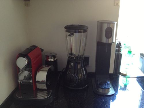 Nespresso & soda machines
