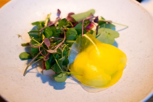 Relae new radishes, egg