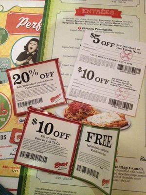 Buca coupons