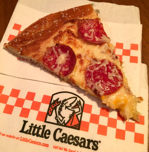 New(ish)born Little Caesars Pretzel Crust Pizza Goodies First