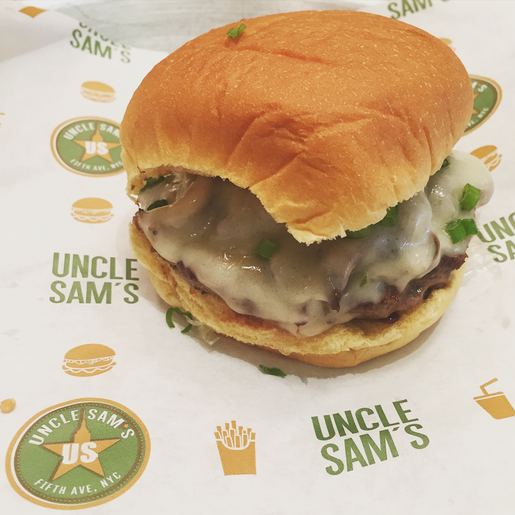 International Intrigue Uncle Sam’s Burgers Goodies First